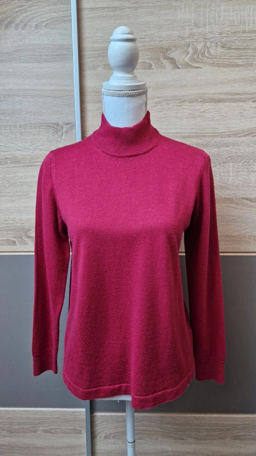 Pull col roulé